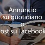 articolo su: articolo su un quotidiano o un post su facebook?